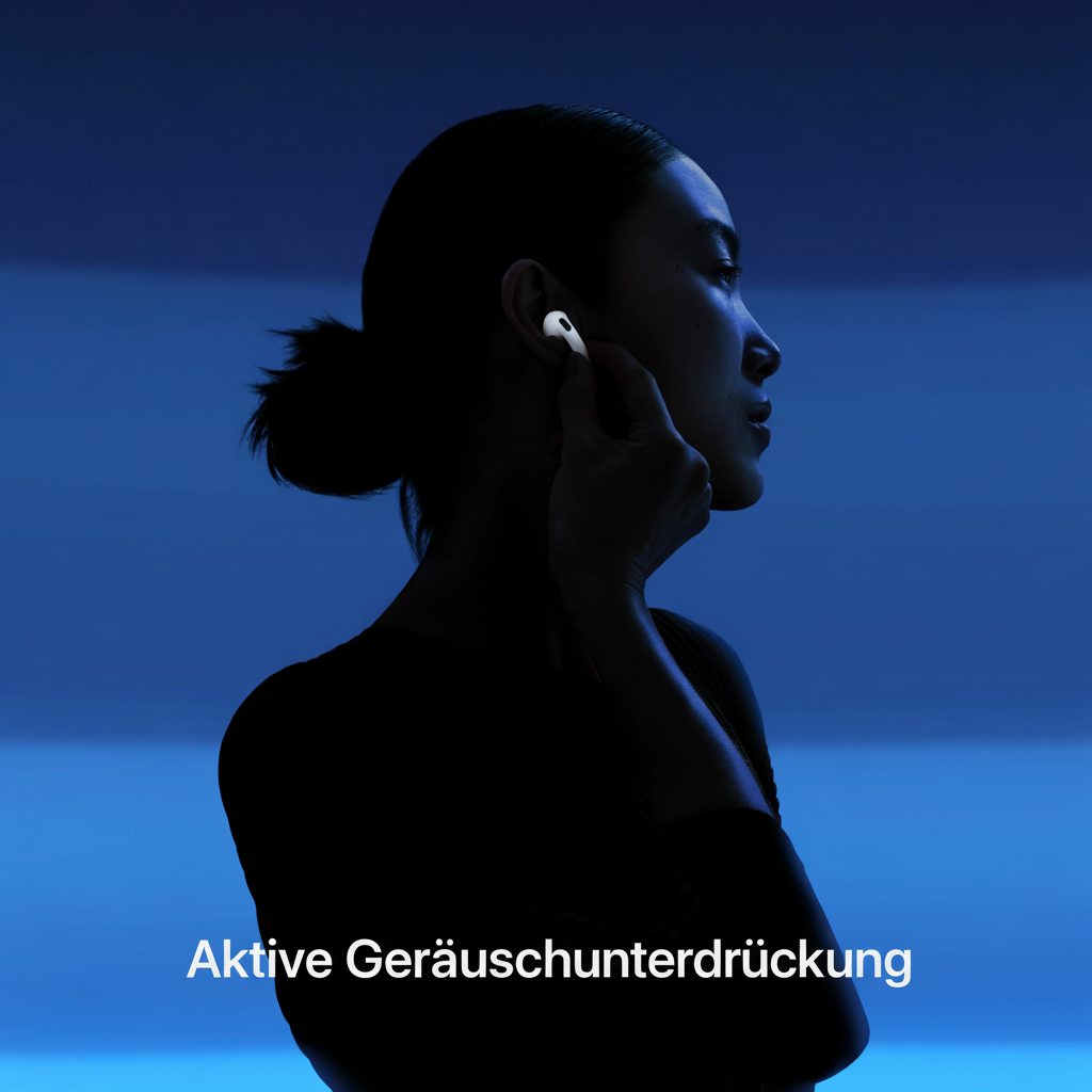AirPods 4 - Mit aktiver Geräuschunterdrückung