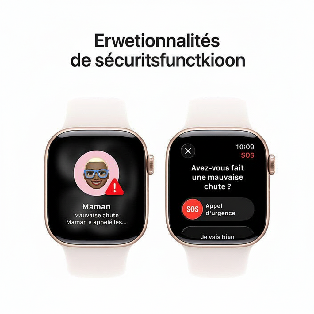 Apple Watch Series 11 - Aluminium | Rosa | Sportarmband Rosa