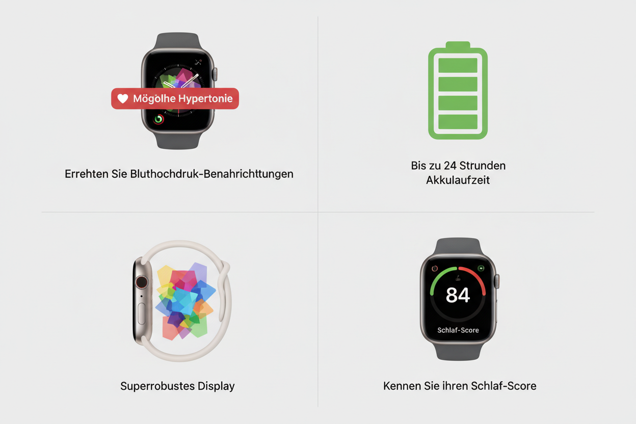 Apple Watch Series 11 - Aluminium | Neongelb | Sportarmband Neongelb