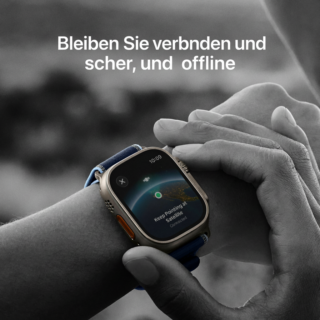 Apple Watch Ultra 3 | Hellblau | Alpine Loop Armband